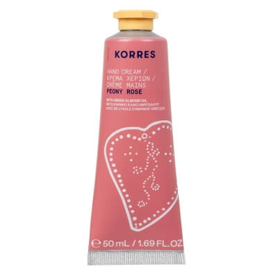 Korres Hand Cream Peony Rose Krem do rąk o zapachu piwonii i róży 50 ml