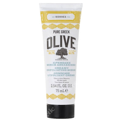 Korres Olive Creamy Exfoliating Scrub Kremowy peeling do twarzy 75 ml