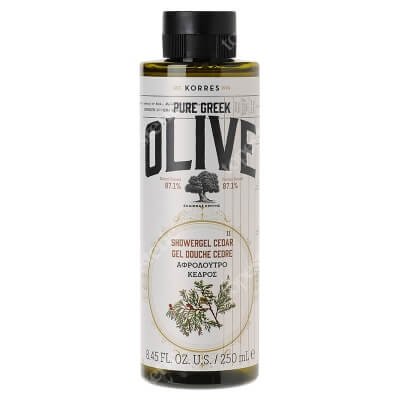 Korres Olive Showergel Cedar Żel pod prysznic, cedar 250 ml