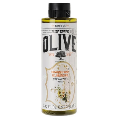 Korres Olive Showergel Honey Żel pod prysznic, miód 250 ml