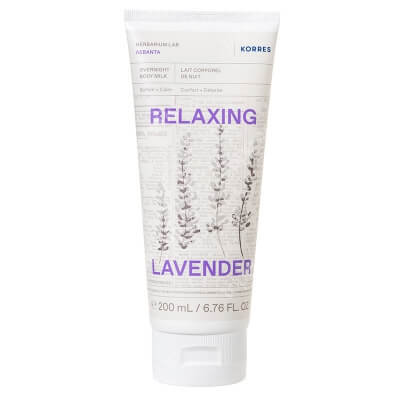 Korres Overnight Body Milk Relaxing Lavender Mleczko do ciała 200 ml