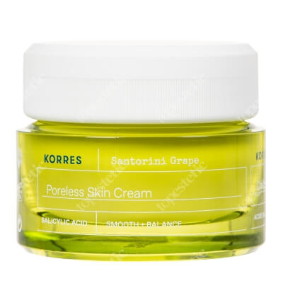 Korres Santorini Grape Poreless Skin Cream Krem do twarzy 40 ml