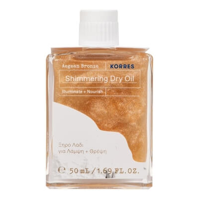 Korres Shimmering Dry Oil Rozświetlający suchy olejek do ciała 50ml