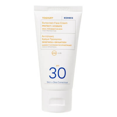 Korres Sunscreen Face Cream SPF 30 Krem ochronny do twarzy SPF 30 50 ml