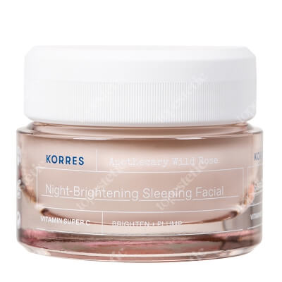 Korres Night-Brightening Sleeping Facial Krem - maska na noc 40 ml