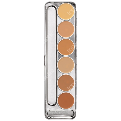 Kryolan Dermacolor Camouflage Creme Paleta 6 kol. kamuflaży (kolor H) 20 g