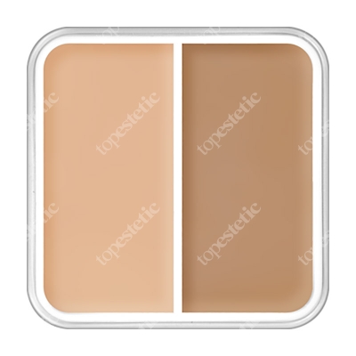 Kryolan HD Micro Foundation Cache Duo Podkład kryjący do twarzy HD (kolor 300&340) 15 g