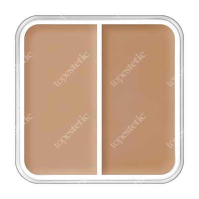 Kryolan HD Micro Foundation Cache Duo Podkład kryjący do twarzy HD (kolor 430&340) 18 g