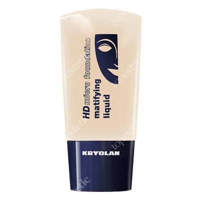 Kryolan HD Micro Foundation Matifying Liquid Podkład matujący HD (kolor 200) 30 ml
