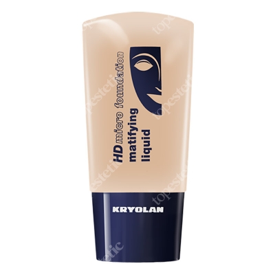 Kryolan HD Micro Foundation Matifying Liquid Podkład matujący HD (kolor 210) 30 ml