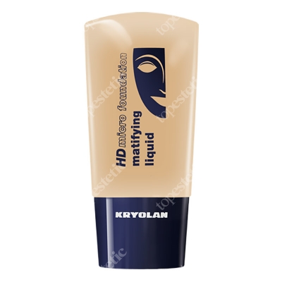 Kryolan HD Micro Foundation Matifying Liquid Podkład matujący HD (kolor 340) 30 ml