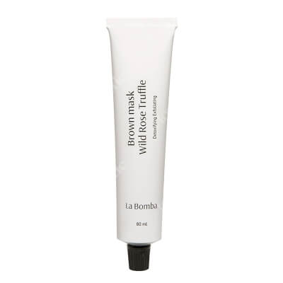 La Bomba Brown Mask Wild Rose Truffle Maseczka peelingująca do każdego rodzaju cery 80 ml