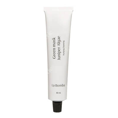 La Bomba Green Mask Juniper Algae Maseczka oczyszczająca do cery trądzikowej, tłustej i mieszanej 80 ml