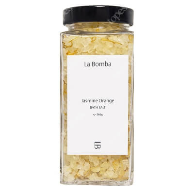 La Bomba Jasmine Orange Sól do kąpieli o zapachu olejku z pomarańczy i jaśminu 580 g