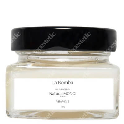 La Bomba Natural Monoi Vitamine E - Travel Size Unikalny, tradycyjny olej Monoi 90 g