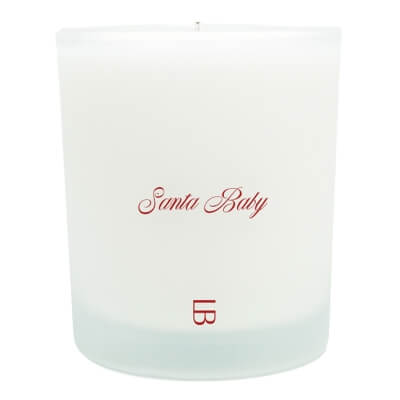 La Bomba Santa Baby Soy Candle Świeca o zapachu jabłka, cynamonu i goździków 150 g