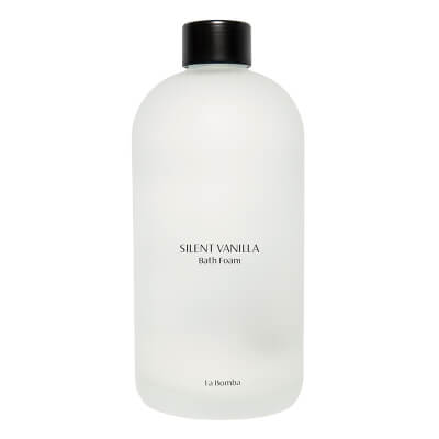 La Bomba Silent Vanilla Bath Foam Płyn do kąpieli z ekstraktem z białej herbaty i D-pantenolem 500 ml