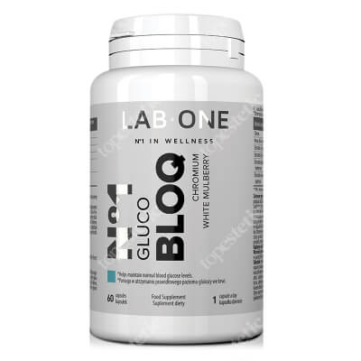 Lab One N°1 Gluco Bloq Suplement diety 60 kaps.