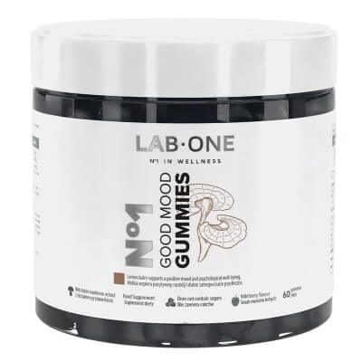 Lab One N°1 Good Mood Gummies Grzyby Reishi w żelkach 60 szt