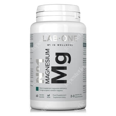 Lab One N°1 Magnesium Mg Suplement diety 60 kaps.