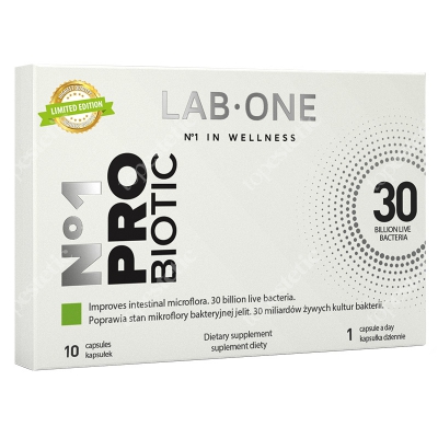 Lab One N°1 ProBiotic ProBiotic suplement diety 10 kaps.