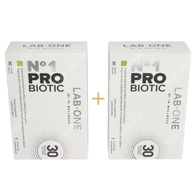 Lab One N°1 ProBiotic ZESTAW Dwupak ProBiotic suplement diety 2x 30 kaps.