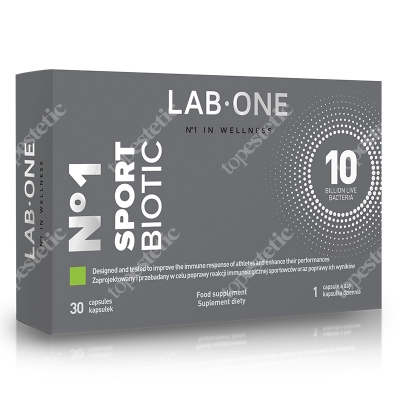 Lab One N°1 SportBiotic Suplement diety 30 kaps.