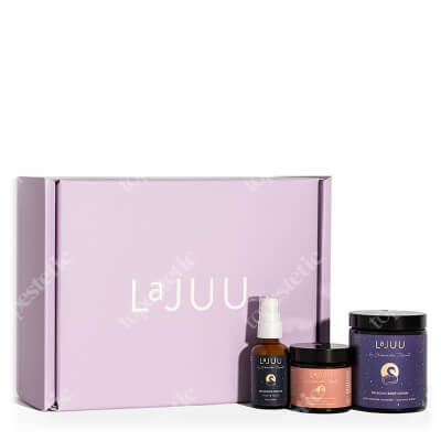 Lajuu California Dream ZESTAW Krem do twarzy na dzień i na noc - antyoksydacja 60 ml + Brązujące serum do twarzy o działaniu liftingującym 30 ml + Brązujący balsam