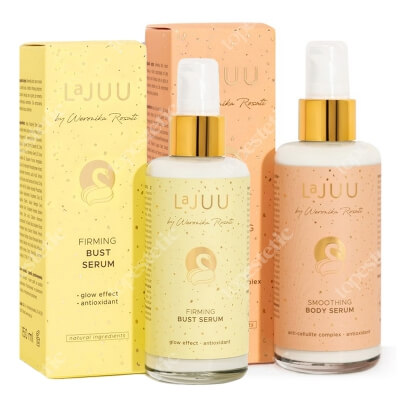 Lajuu Serum Firming Set ZESTAW Serum do ciała 150 ml + Serum do biustu 150 ml