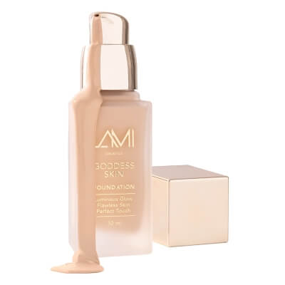 Lami Cosmetics Goddess Skin Radiant Skin Foundation Podkład rozświetlający z efektem glow (kolor Fair Neutral) 30 ml
