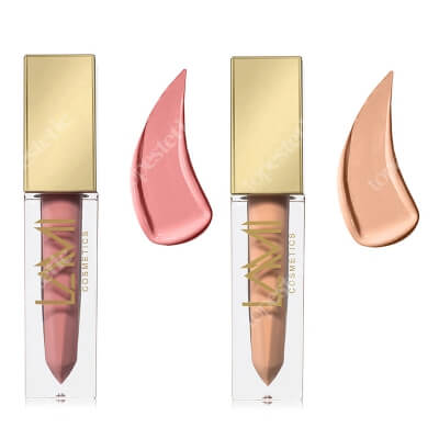 Lami Cosmetics Matte, Liquid Lipstick Box 6 ZESTAW Feisty (09) 5 g + Classic Nude (04) 5 g