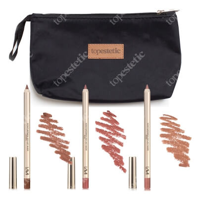 Lami Cosmetics Zestaw Konturówek + Kosmetyczka Topestetic ZESTAW Konturówka (kolor Beige) 1 szt. + Konturówka (kolor Caramel) 1 szt. + Konturówka (kolor Rose) 1 szt. + Kosmetyczka 1 szt.