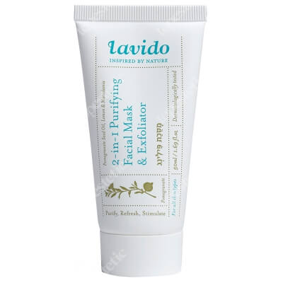 Lavido 2 in 1 Purifying Facial Maska and Exfoliator Odmładzająca i złuszczająca maseczka do twarzy 50 ml