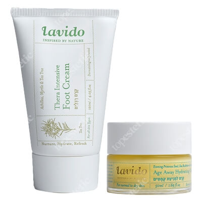 Lavido Age Away + Foot Cream ZESTAW Krem o działaniu anti-aging 50 ml + Krem do pielęgnacji stóp 120 ml