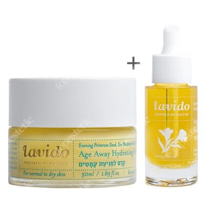 Lavido Facial Serum + Age Away Hydrating Cream ZESTAW Serum do twarzy 30 ml + Krem o działaniu anti-aging 50 ml