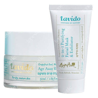 Lavido New Skin Start ZESTAW Złuszczająca maseczka do twarzy 50 ml + Regenerujący krem odmładzający 50 ml