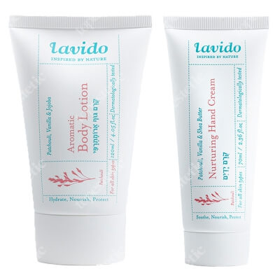 Lavido Patchouli Set ZESTAW Balsam do ciała 120 ml + Krem do rąk 70 ml