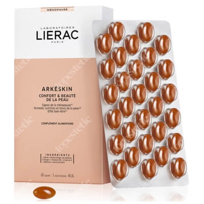 Lierac Arkeskin Comfort And Beauty Skin Suplement diety 60 kaps