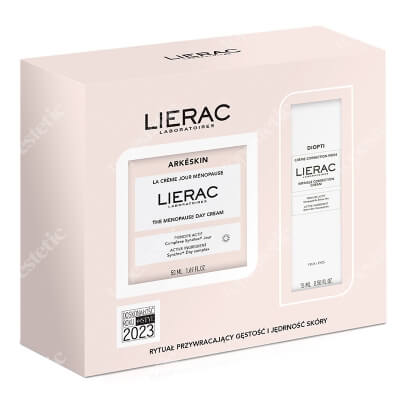 Lierac Arkeskin Day Set ZESTAW Krem na dzień w okresie menopauzy 50 ml + Krem wypełniający pod oczy 15 ml