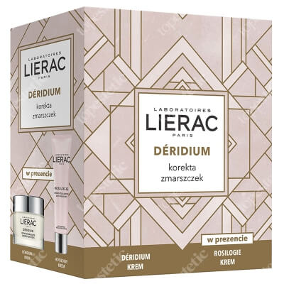 Lierac Deridium Cream + Rosilogie Cream 2020 ZESTAW Krem nawilżający, cera normalna i mieszana 50 ml + Regulujący krem przeciw zaczerwienieniom 40 ml