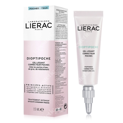 Lierac Dioptipoche Wygładzający żel korygujący obrzęki 15 ml