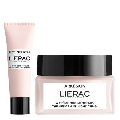 Lierac Firming Set ZESTAW Żel-krem na szyję i dekolt 50 ml + Krem na noc w okresie menopauzy 50 ml