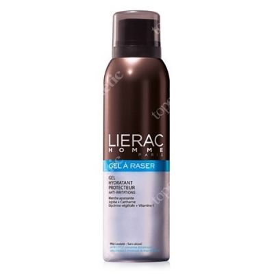 Lierac Homme Gel de Rasage Nawilżający żel do golenia zapobiegający podrażnieniom 150 ml