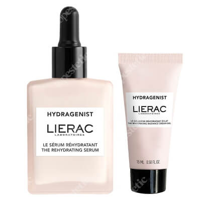 Lierac Hydra Set ZESTAW Serum nawilżające 30 ml + Krem-żel rozświetlający 15 ml