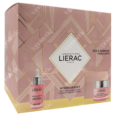 Lierac Hydragenist Serum + Hydragenist Gel Cream Mat 2020 ZESTAW Serum nawilżająco dotleniające 30 ml + Żel krem 50 ml