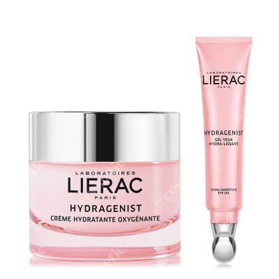 Lierac Hydragenist Set ZESTAW Krem 50 ml + Żel pod oczy 15 ml