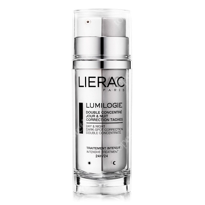 Lierac Lumilogie Double Concentrate Dwuetapowy koncentrat korekta przebarwień 24h 30 ml