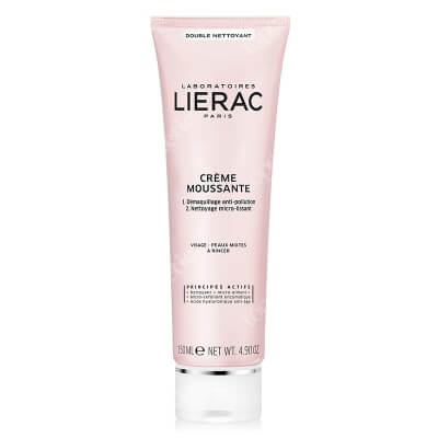 Lierac Make-up Removal Cream Mousse Krem, pianka do demakijażu, podwójne oczyszczanie 150 ml