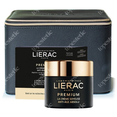 Lierac Premium Cream Soyeuse + Kuferek ZESTAW Krem jedwabisty 50 ml + Kuferek 1 szt