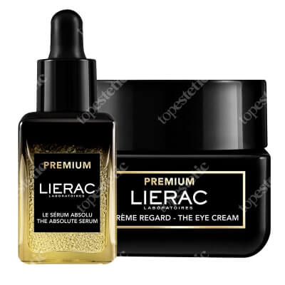 Lierac Premium Face And Eye ZESTAW Krem pod oczy 20 ml + Serum regenerujące 13 ml